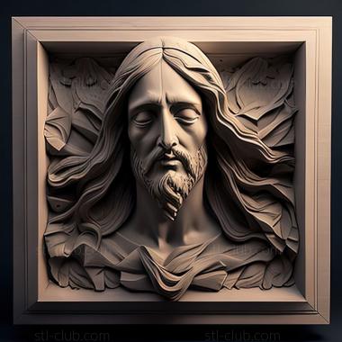 3D model st jesus (STL)